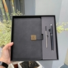 Sỉ In Logo Khắc Logo Bộ Set Sổ Bút S1B