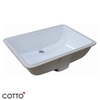 Chậu rửa lavabo âm bàn COTTO C0511