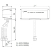 Van xả bồn tiểu nam INAX  OKUV-120S(A/B)