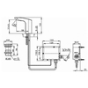 Vòi Lavabo Cảm Ứng COTTO CT537DC Dùng Pin