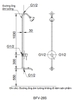 Vòi sen tắm vách kính BFV-28S âm tường