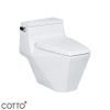 Bồn Cầu COTTO C10077 Một Khối Glacier