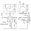 Chậu rửa âm bàn INAX L-2216V