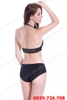 Áo ngực su dây lưng trong có choàng cổ