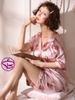 Bộ ngủ pijama quần đùi chất lụa cao cấp hàng đẹp chuẩn