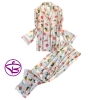 Bộ ngủ pijama lụa cao cấp quần dài tay dài chất đẹp