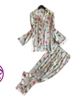 Bộ ngủ pijama lụa cao cấp quần dài tay dài chất đẹp