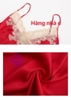 Áo choàng ngủ phối ren đính đá chất liệu lụa satin cao cấp kèm bộ ngủ 2 dây đùi hàng chuẩn XỊN