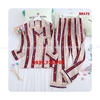 Bộ ngủ lụa satin pijama quần dài tay dài hàng cao cấp chất rất đẹp
