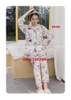 Bộ ngủ pijama lụa quần dài tay dài hàng đẹp