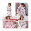 Bộ ngủ pijama cotton lụa phối ren ngực chất mịn mát quần dài tay dài