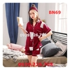 Bộ ngủ nữ pijama chất cotton quần đùi tay ngắn