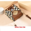 Túi đeo chéo nữ nhỏ gọn đựng điện thoại kiểu Hàn Quốc thêu gấu dễ thương cute thời trang