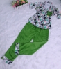 Bộ đồ ngủ nữ mặc nhà ❤️ Bộ pijama nữ cộc tay hàng thiết kế tay ngắn quần dài chất lụa hàng đẹp chuẩn