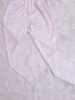 Bộ ngủ pijama hàng thiết kế quần dài tay ngắn áo trắng phối nẹp đôi chất lụa cao cấp