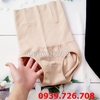 Quần gen nịt bụng định hình chống cuộn cao cấp - Đồ lót định hình nịt bụng mặc váy giảm eo giảm mỡ màu da đen