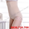 Quần gen nịt bụng Nhật chống cuộn viền ren