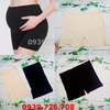 Quần đùi mặc trong váy cho bà bầu chất liệt cotton co giãn thoáng mát