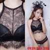 Bộ đồ lót yếm ren Croptop bướm lưng siêu đẩy (có thêm mút xoài)