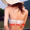 Bộ đồ lót Charm 4 móc cúp ngang ko mút