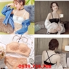 Bộ đồ lót quây ren viền đây đôi chéo lưng 3 móc