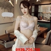 Bộ đồ lót ren hoa cách điệu mút dày nâng ngực ko gọng
