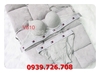 Bộ đồ lót trơn cotton mút dày viền chữ chân ngực