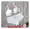 Bộ đồ lót ren hoa nhí có gọng không mút