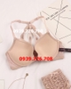 Bộ đồ lót ren mút dày cài trước lưng 4 dây