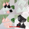 Bộ đồ lót ren tam giác ko gọng mút nhẹ bảng hông lớn che khuyết điểm