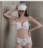 Bộ đồ lót trơn xẻ sâu ko gọng mút nhẹ thông hơi tản nhiệt