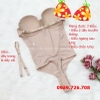 Bộ đồ lót liền thân cúp ngang nâng ngực- Áo ngực liền thân Bodysuit nữ sexy Jumpsuit mặc đầm váy hở lưng,ngực xẻ sâu