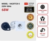 Quạt sên tăng áp TICO Luxury HA20TC8-S