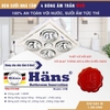 Đèn Sưởi Nhà Tắm Hans 4 Bóng H4B