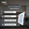 Quạt gắn trần thẳng cao cấp Tico Luxury HA25TC5