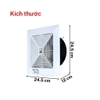 Quạt thông gió âm trần thẳng Tico TC-15AV5