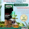Chai xịt kéo dài chống xuất tinh sớm Bamboo Herbal Organic 5ml, tinh chất thảo mộc hữu cơ nguyên bản, an toàn, dịu nhẹ