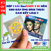 Bao cao su 6 bi nổi lớn Max XMEN Hộp 1 cái, không gây đau, chỉ gây phê, nên dùng kèm gel bôi trơn, bao cao su sỉ