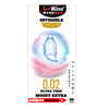 Bao cao su Love Kiss Maxxmen Invisible 0.02mm– Siêu mỏng, nhiều gel silicon, trải nghiệm mượt mà tối đa