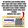 Chai xịt kéo dài chống xuất tinh sớm Bamboo Herbal Organic 5ml, tinh chất thảo mộc hữu cơ nguyên bản, an toàn, dịu nhẹ