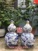 Hồ lô phong thủy chim trĩ phù dung Bát Tràng 30L 2