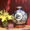 Bình hút tài lộc Phúc Đức Tài Lộc vẽ vàng 24K cao cấp BHL152 5