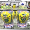 Chóe tứ quý men vàng hoàng gia Xuân Hạ Thu Đông 30L SP025