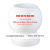 Đèn xông tinh đầu in ấn logo chùa Đại Tự