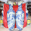 Lộc bình Song hạc men lam vẽ kỹ 1.6m SP568