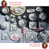 Bộ bát đĩa nhà hàng họa tiết hoa sen cực sang 2