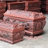 Tiểu quách sành nghê chữ Thọ cỡ Đại cao cấp
