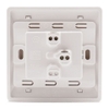 Bộ công tắc đơn vuông 1 chiều có phản quang Simon Series 50 51011BTY