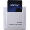 Công tắc thẻ từ AC 220V điện trở 16A cảm ứng 8A màu trắng Simon 55503