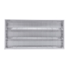 Máng đèn âm trần 3 bóng 1.2m mờ Simon N61D1-3367 (Bạc)